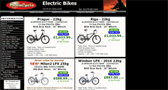 Desktop Screenshot of powacycle.co.uk
